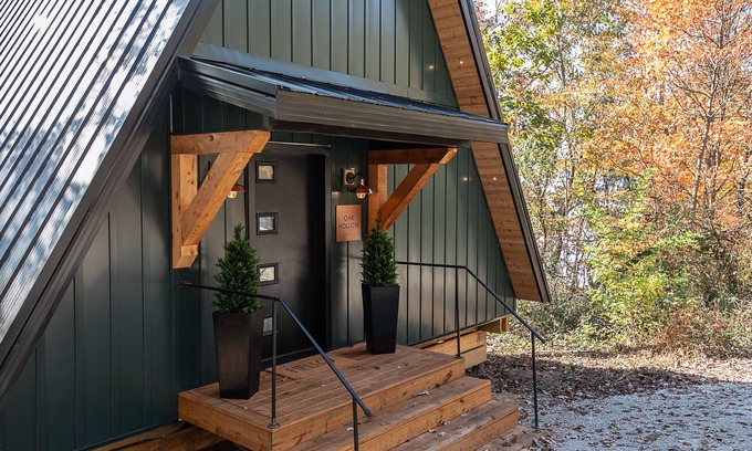 McArthur Cabina | Oak Hollow-Cabaña-Baño Privado