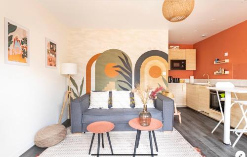 Gare-Jouvenet Apartamento | Le 102, Maison avec Terrasse et parking Gare de ROUEN