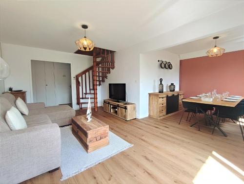 Ouistreham Apartamento | Le Balnéo Duplex avec balcon - Riva Bella Plage
