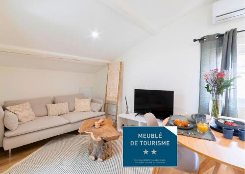 Faubourg Apartamento | Le Belvédère Nîmois proche centre ville Clim &Véranda MaisonCarréeConciergerie