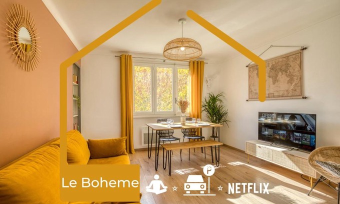 Cran-Gevrier Apartamento | Le Boheme - MyCosyApart, Netflix