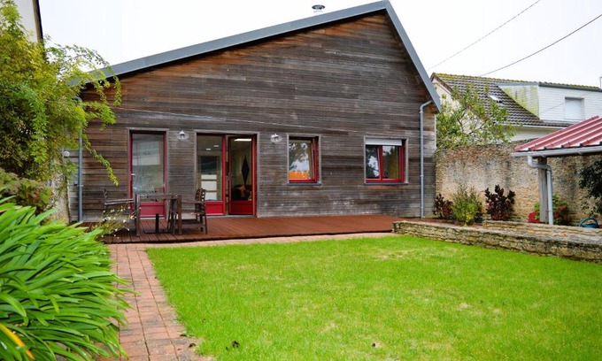 Courseulles-sur-Mer Casa | Le Break - maison de plain-pied avec jardin