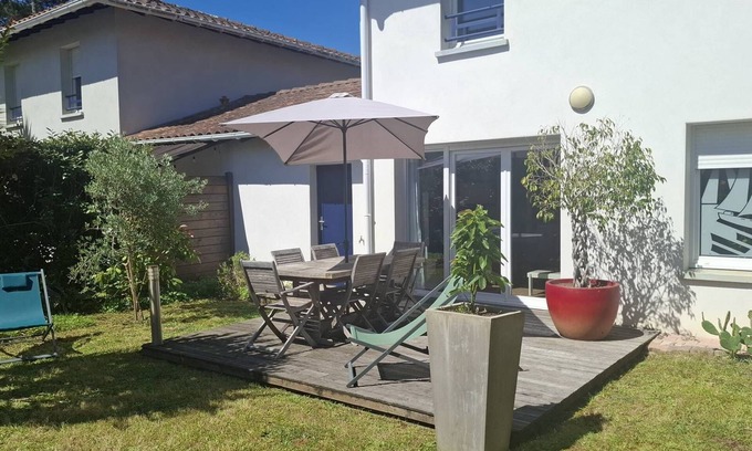Capbreton Casa | Le Brigantin, semi-detached villa 68m2 with terrace, garden and small garage