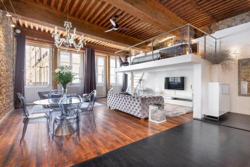 Les Cordeliers Apartamento | Le Carré Mercière , Appartements de Luxe au cœur de Lyon, Loft et Studio