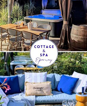 Epernay Casa | LE CEMAROSE Cottage & Spa Terrace Garden & lovely View