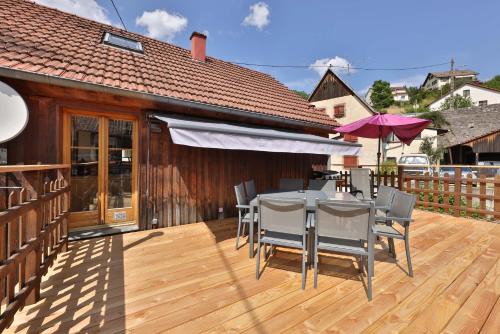 Soultzeren Chalet De Esquí | Le Chalet du Tanet spa sauna terrasse en Alsace
