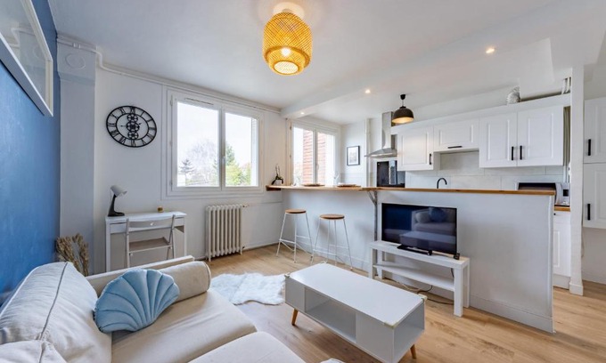 Cote Pavee Apartamento | Le Charmant T3 Côte Pavée parking facile