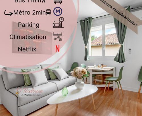 Mirail-Reynerie-Bellefontaine Apartamento | Le charme champêtre