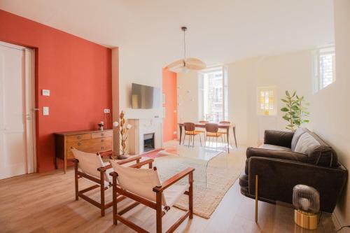 Vernier Apartamento | Le charme de l'ancien, rénové - Nice - 4 personnes