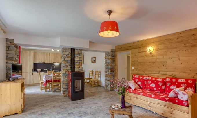 Termignon Apartamento | Le Chasseforêt - Proche des pistes