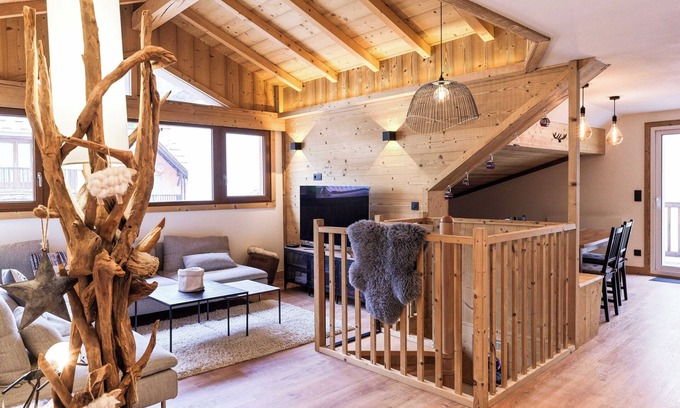 Montgenevre Apartamento | Le Chenaillet, duplex at the foot of the slopes and spa