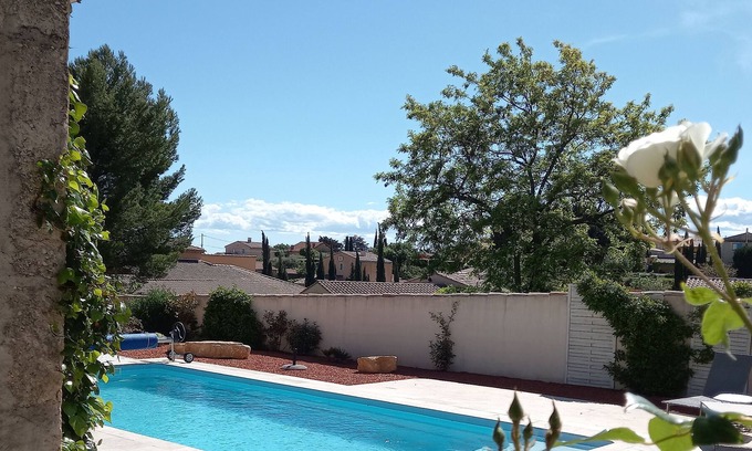 Rasteau Casa | Le Clos des EVIGNEAUX 84110 RASTEAU Casa de vacaciones 4 personas 3 Dormitorios