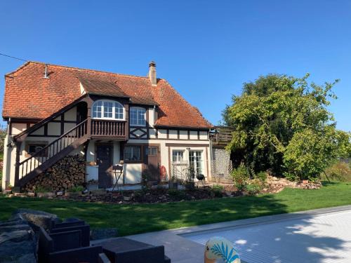 Flexbourg Casa | Le Clos d’Azel - Le gîte du cocher avec piscine
