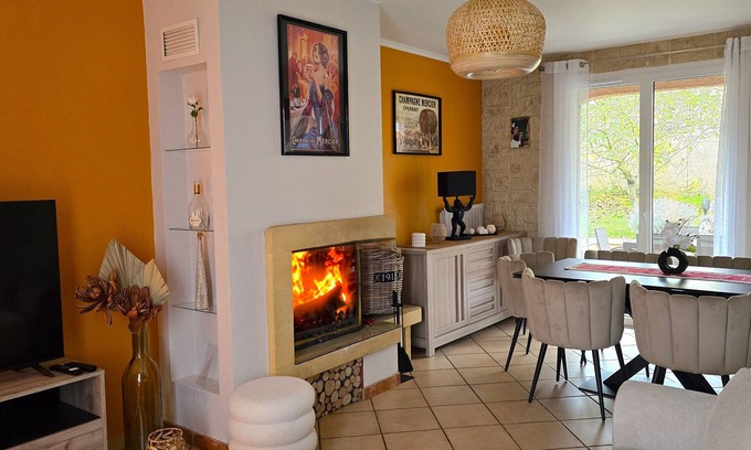 Epernay Casa | LE CLOS DE LA TREILLE *** Cosy house ideal for your Champagne holidays