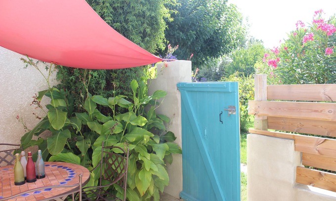 Tarascon Cabaña | Le Clos des Vergers acondicionado casa con acceso al jacuzzi