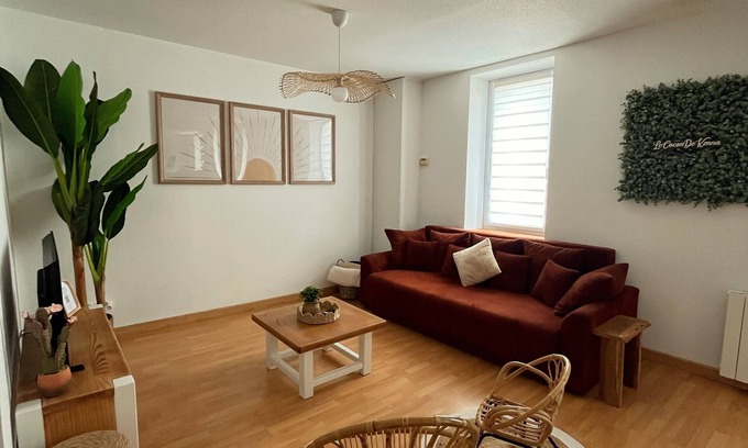 Dompierre-sur-Besbre Apartamento | Le Cocon de Kenna 6km du PAL 3 beds 2 bedrooms