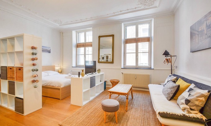 Saint Nicolas - Charles III - Ville vieille - Trois Maisons - Leopold Apartamento | Le Cocon des Ponts - Studio 29 m² à Nancy