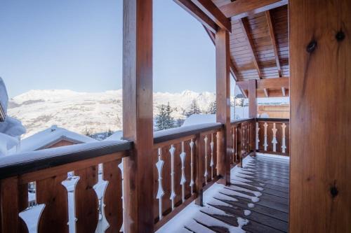 Vallandry Chalet De Esquí | Le Cocon Detached chalet (6p). 3 bedrooms and 2 bathrooms