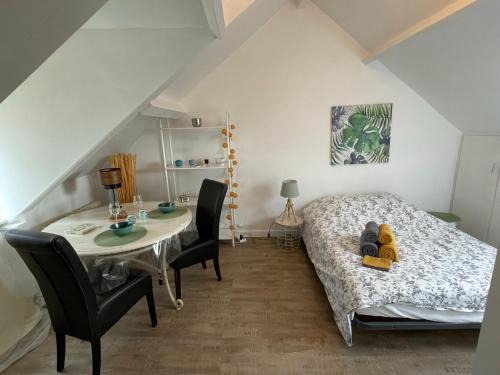 Lamballe Apartamento | Le cocon jaune - Studio en hyper centre