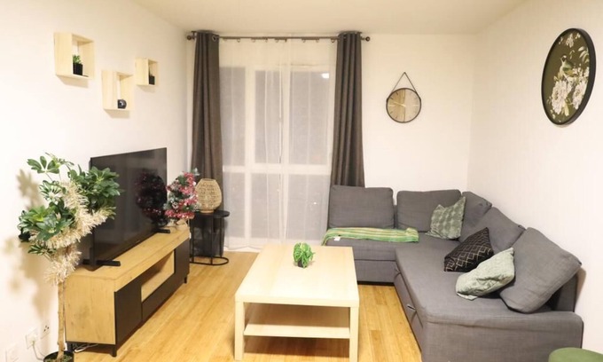 Vigneux-sur-Seine Apartamento | Le Cocon Lumineux 20 min from Paris Centre and Orly