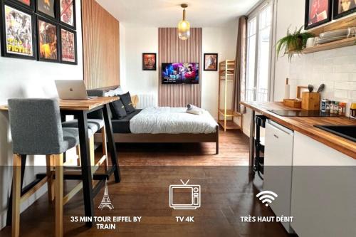 Saint-Gratien Apartamento | Le Cocon proche Paris JO 2024 Centre-ville