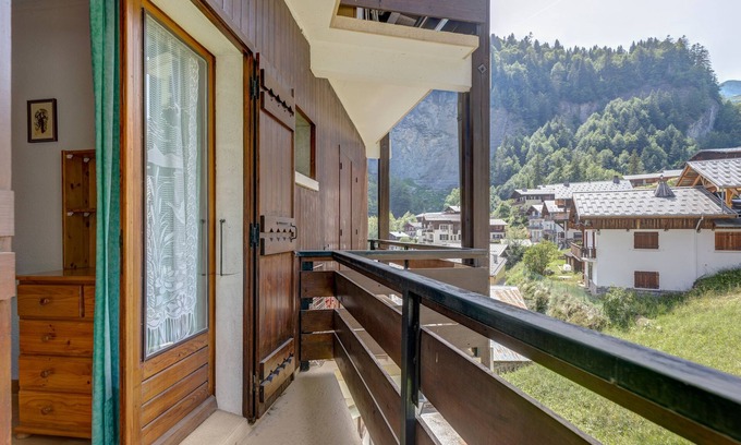 La Giettaz Apartamento | Le Col des Aravis - Dos Habitaciones Piso, Capacidad 5