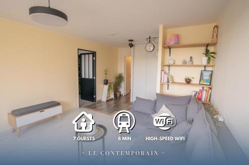 Torcy-le-Grand Apartamento | Le Contemporain ~ T4 Spacieux ~ RER A & Disney