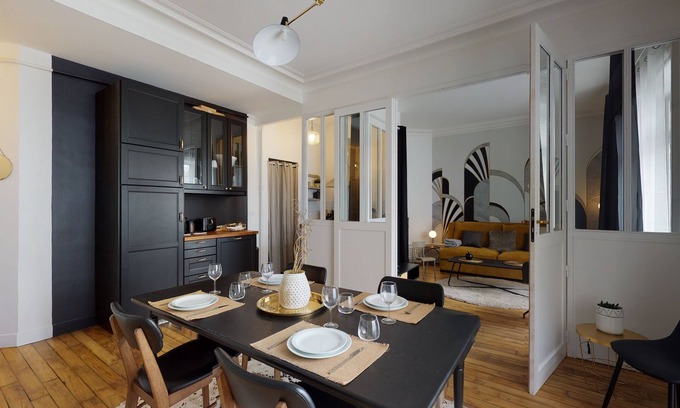 Dinan - Saint-Malo Apartamento | Le Contour Saint-Aubin - Inspiration Art Déco en cœur de Ville