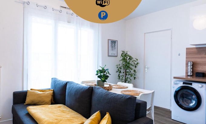 Peloux-Mail Apartamento | Le coquet - Balcon - Proche gare - Parking