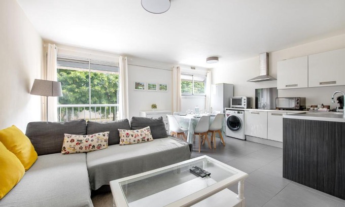 Fontaine Lestang-Bagatelle-Papus-Tabar-Bordelongue Apartamento | Le Corbusier - T3 atypique et spacieux