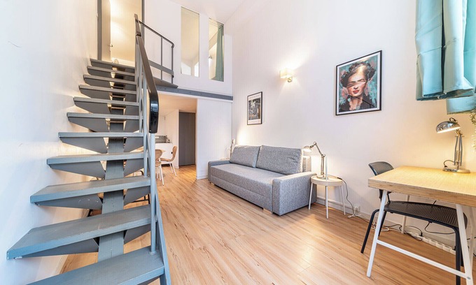 6th Arrondissement Apartamento | Le Cosmo - Cosy appart 2 pers-Brotteaux-Métro B