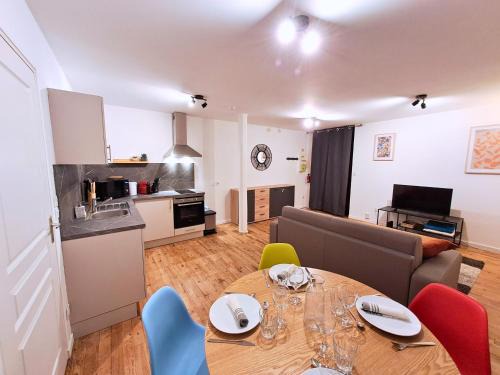 Centre-ville rive gauche Apartamento | Le D'lices, Spacieux, Centre-ville, Free parking