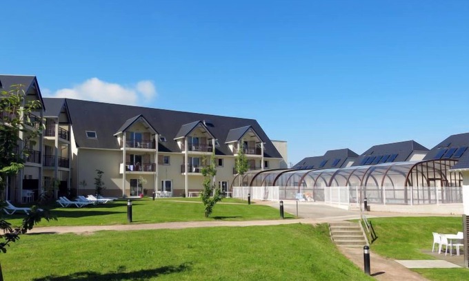 Auberville Casa | Casa de vacaciones Le Domaine de la Corniche (ABV102) en Auberville - 4 personas, 1 dormitorios