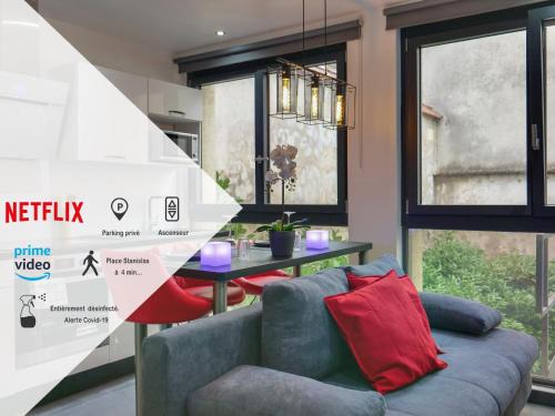 Nancy City Centre Apartamento | Le Drouhouse + parking privé