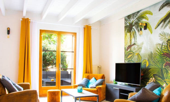 Jaunay-Clan Casa | Le Gîte de l'Ormeau - Belle maison contemporaine proche Futuroscope
