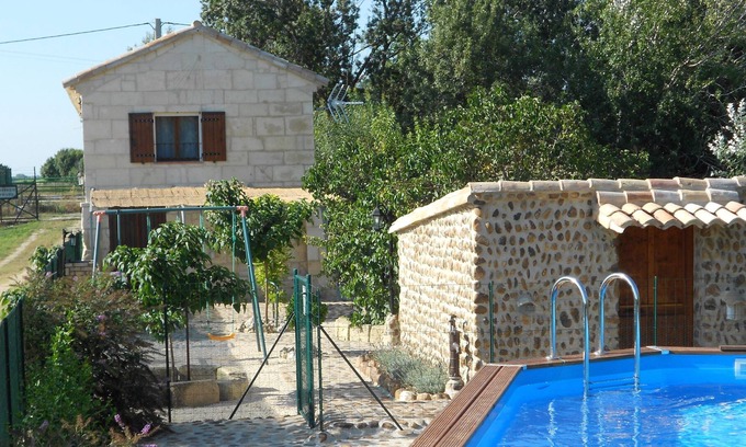 Mas Thibert Cabaña | Le Gîte du Vigueirat, clasificado 4 * Camargue, Provenza y Alpilles N ° 13004 000344 19