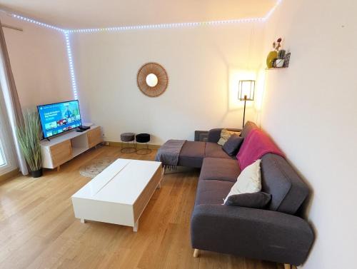 Yves Farge - Le Fleuve Apartamento | Le Garnier - Lyon 7 avec Balcon & Parking Inclus