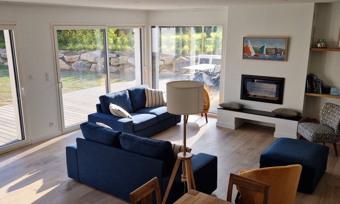 Carantec Casa | Le Garros : Family home, calm, 300m from the beaches