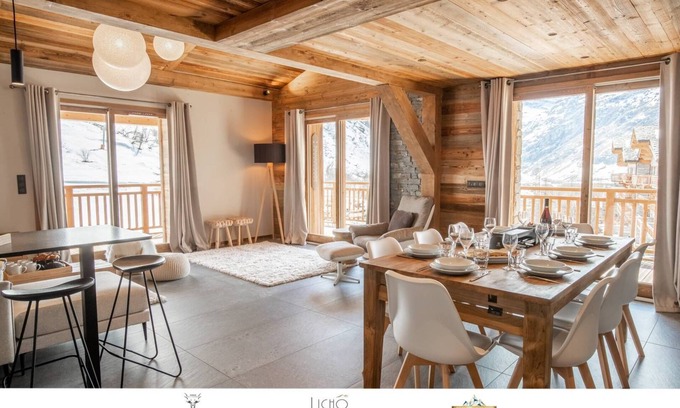 Bonneval-sur-Arc Apartamento | LE GENEPI - Apartment up to 12 guest with sauna