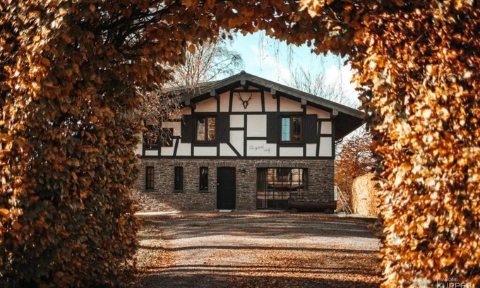 Xhoffraix Chalet De Esquí | Le Grand Cerf 25 pers, Malmedy- Chalet rustique, jardin