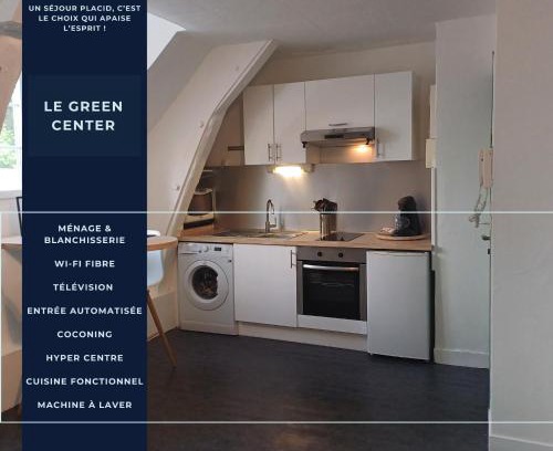Beauvais Apartamento | Le Green Center - Studio Cosy Plein Centre Ville