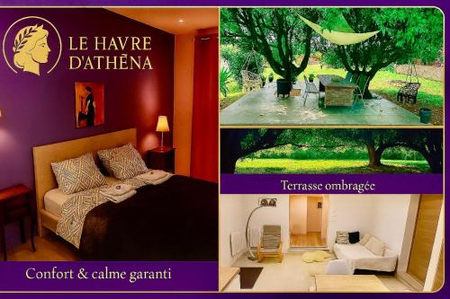 Castelnaudary Apartamento | Le Havre d'Athena, App spacieux 2 chambres, Grand Jardin Privé, Sauna, WiFi & Abri Vélos