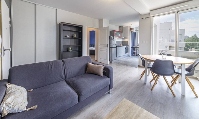 Les Hauts de Saint-Aubin Apartamento | Le Jane Addams - Appartement calme avec balcon