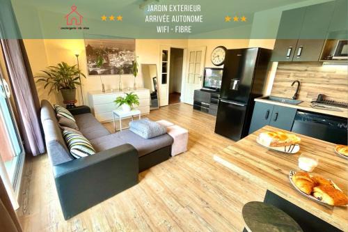 Frouzins Apartamento | " Le Jardin des Glycines " Terrasse - BBQ - Wifi
