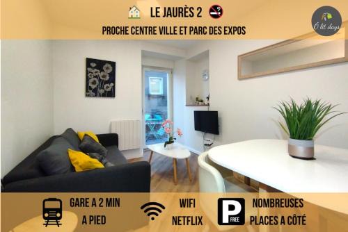 La Roche-sur-Foron Apartamento | Le Jaurès 2 - proche gare
