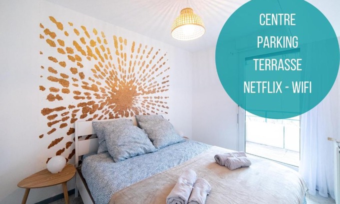 Marengo - Jolimont Apartamento | Le Jolimont - Toulousecozyflat Centre - Terrasse - Parking - Métro
