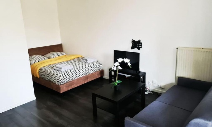 Pyramides Apartamento | Le Jules Val - Studio cosy en résidence + Parking + Wi-fi