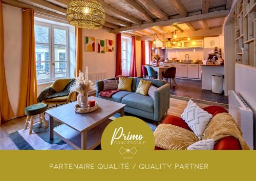 Nevers Apartamento | "Le Julitte" le logement hyper cosy en hyper centre ville by PRIMO CONCIERGERIE