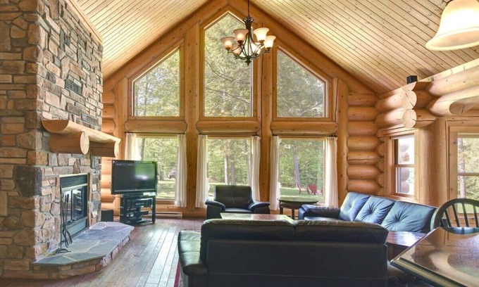 Fiddler Lake Resort Chalet De Esquí | Le lapin des bois - Chalet #11