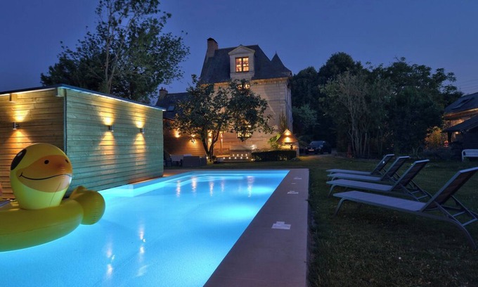 La Bohalle Casa | Le Manoir du Coureau / On the banks of the Loire / Swimming pool